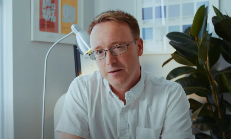 A still of a video about AI Overviews