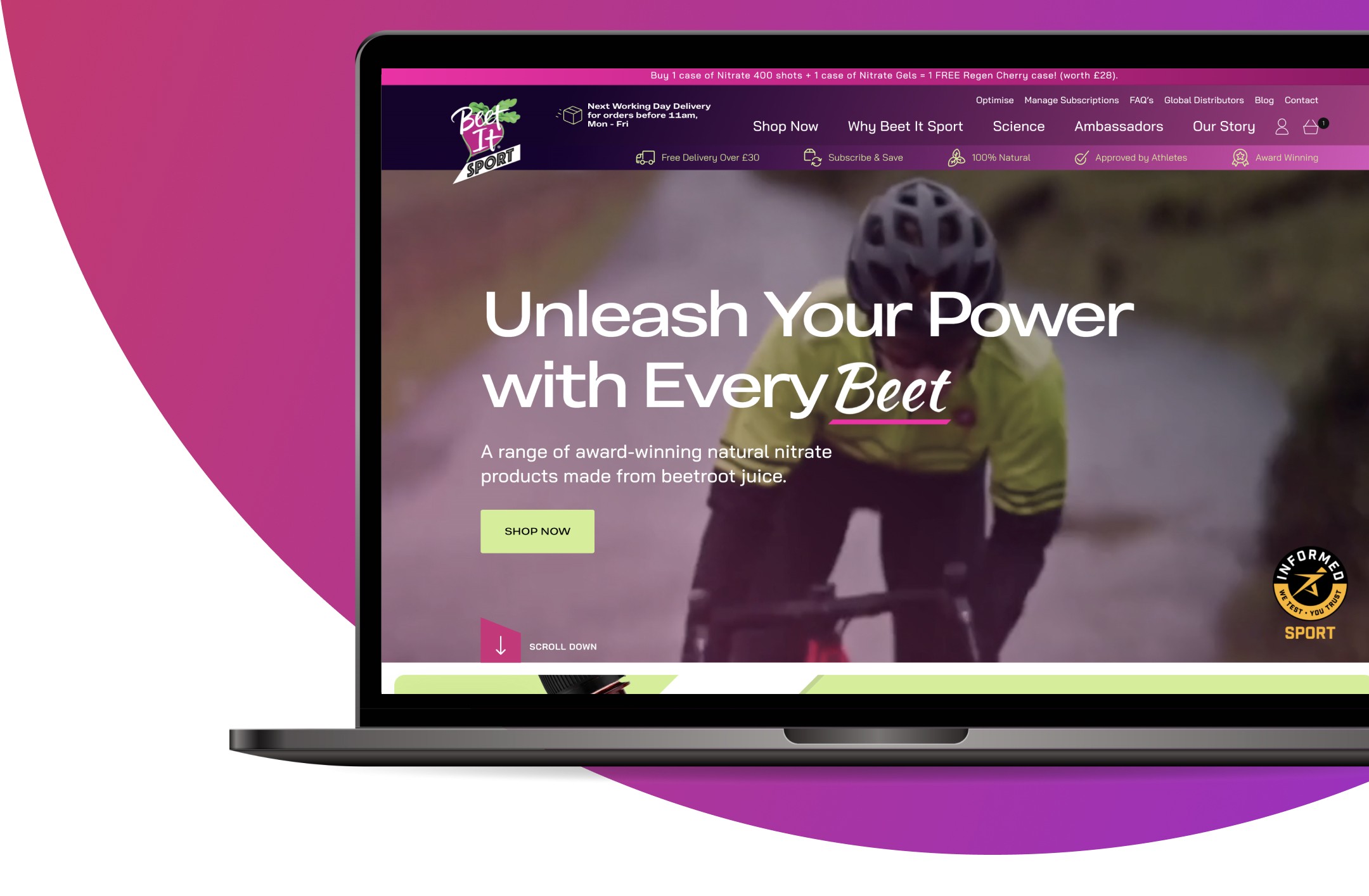 Beet It Shopify eCommerce website 
